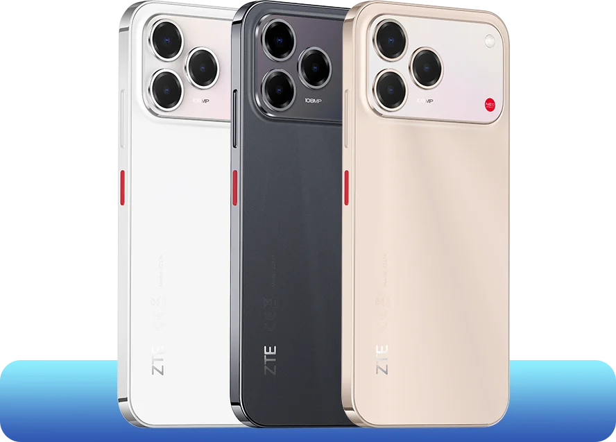 ZTE V80 Pro w trzech wariantach kolorystycznych