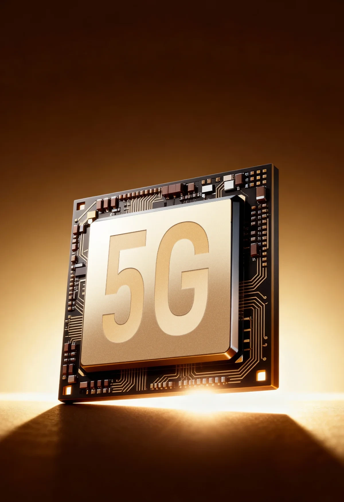 Grafika 8-rdzeniowego procesora 5G w technologii 6 nm.