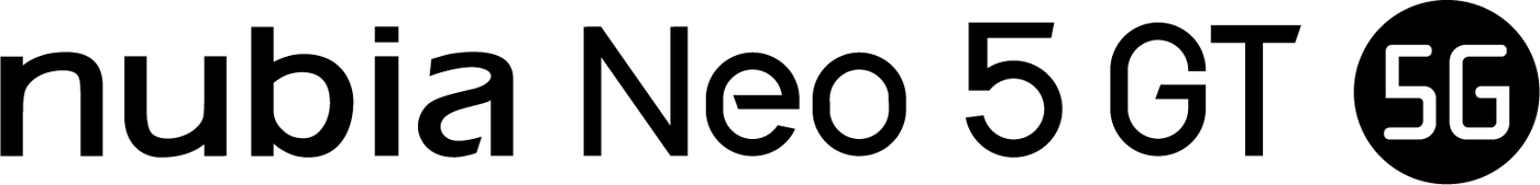 Logo nubia Neo 5 GT 5G.