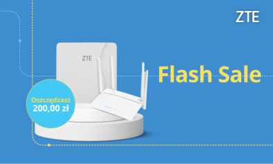 Router zewnętrzny LTE ZTE MF258 Pro w promocji Flash Sale!